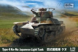 Model plastikowy Typ 4Ke-Nu japoński czołg lekki Ibg