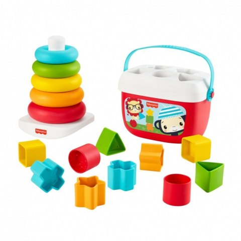 Piramidka i klocki Eko Zestaw prezentowy Fisher Price