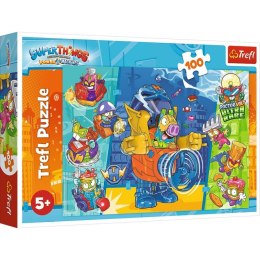 Puzzle 100 elementów Super siła Super Zings Trefl