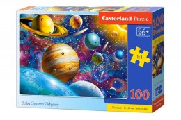 Puzzle 100 elementów - System solarny Odyseja Castor