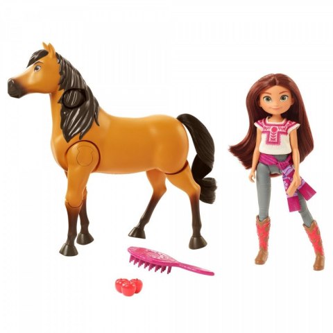 Zestaw Mustang: Duch wolności Lucky i Duch Wspólna jazda Mattel