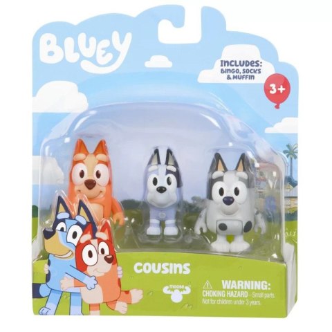 Bluey Figurki 2pak Kuzyni Tm Toys