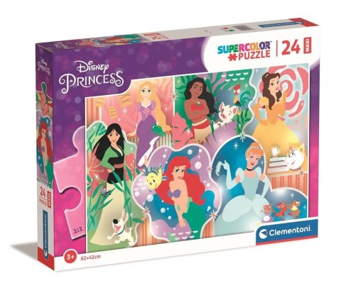 Clementoni: Puzzle 24el. - Maxi Princess