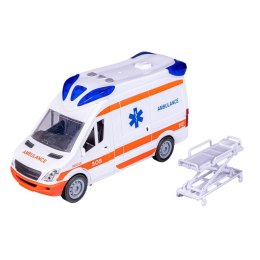 Auto ambulans z noszami Smily Play