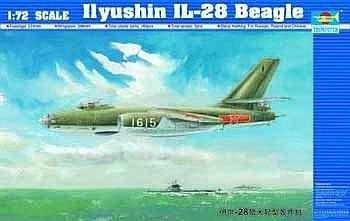 Model plastikowy Ilyushin IL-28 Beagle Trumpeter