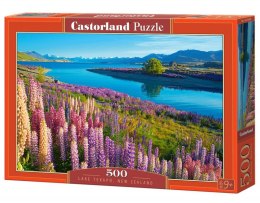 Puzzle 500 elementów Jezioro Tekapo Nowa Zelandia Castor