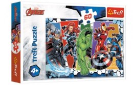 Puzzle 60 elementów Niezwyciężeni Avengers Trefl