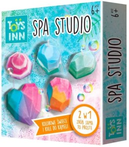 Zestaw kreatywny SPA Studio Diamond świece i kule do kąpieli Stnux