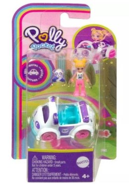 Figurki Polly Pocket Pollyville Autko Panda Mattel