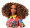 Lalka Barbie Fashionistas sukienka w graffiti Mattel