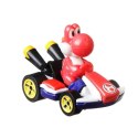 Pojazd podstawowy Mario Kart Red Yoshi Hot Wheels