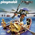 Figurka Pirates 4942 Pirat na łodzi z wiosłami Playmobil