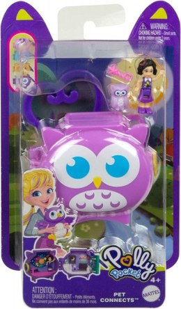 Figurka Polly Pocket + sówka Mattel