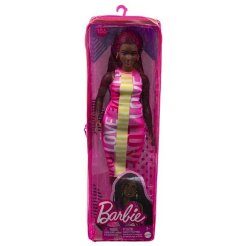 Lalka Barbie Fashionistas - Sukienka Love Mattel