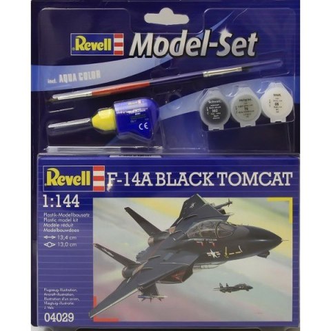 REVELL Model Set F-14 To mcat Black Revell