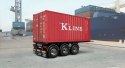 Tecnokar 20 container trailer Italeri