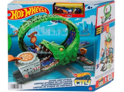 Zestaw tematyczny pętla krokodyla Hot Wheels