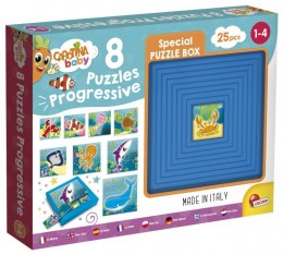 Puzzle progresywne Carotina Baby Puzzle - 8 Lisciani