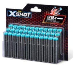 Zestaw strzałek Excel Air Pocket Technology Foam Darts X-Shot