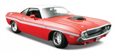 Dodge Challenger 1970 1/24 Czerwony Maisto