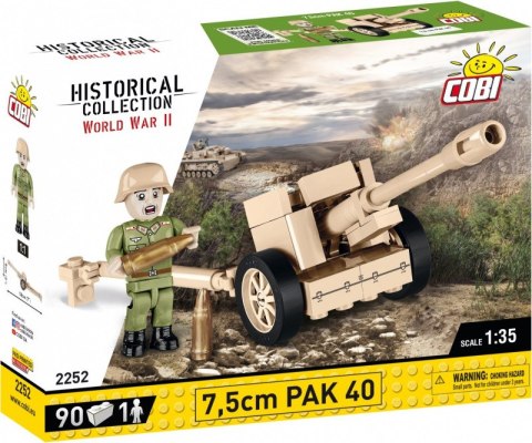 Klocki 7,5 cm PaK 40 Cobi Klocki