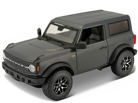 Model kompozytowy 2021 Ford Bronco Badlands szary Maisto