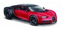 Model kompozytowy Bugatti Chiron sport czarno-czerwony Maisto