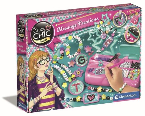 Clementoni: Crazy Chic - Pracownia Literkowej Biżuterii