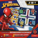 Gra 2w1 Chińczyk / Węże i drabiny, Spider-Man Trefl