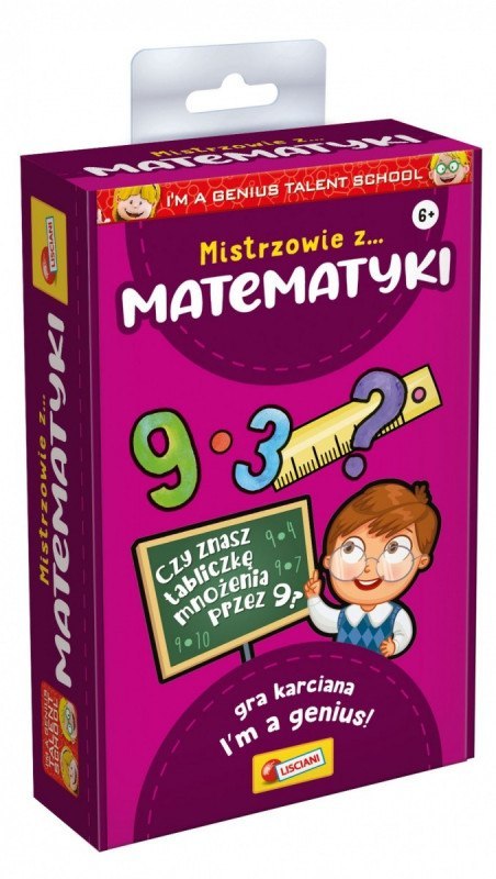 Gra Mistrzowie z matematyki Lisciani