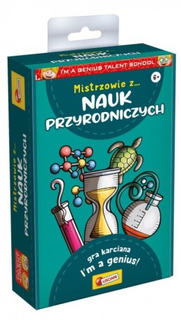 Gra karciana - Mistrzowie z nauk przyrodniczych Lisciani