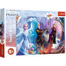 Puzzle 100 elementów Frozen 2 - Magia Krainy Lodu Trefl