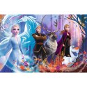 Puzzle 100 elementów Frozen 2 - Magia Krainy Lodu Trefl