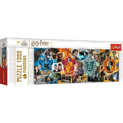 Puzzle 1000 elementów Cztery domy Hogwartu Harry Potter Trefl