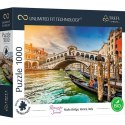 Puzzle 1000 elementów UFT Zachód słońca, most Rialto, Wenecja, Włochy Trefl