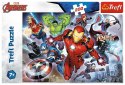 Puzzle 200 elementów Waleczni Avengersi Trefl