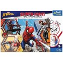 Puzzle 24 elementy SUPER MAXI Spiderman wyrusza do akcji Trefl