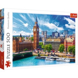 Puzzle 500 elements - Słoneczny Londyn Trefl