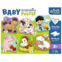 Układanka Baby Progressive Puzzle Farma Trefl