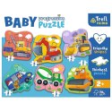 Układanka Baby Progressive Puzzle Pojazdy Trefl