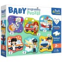 Układanka Baby Progressive Puzzle Zawody i pojazdy Trefl