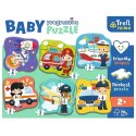 Układanka Baby Progressive Puzzle Zawody i pojazdy Trefl