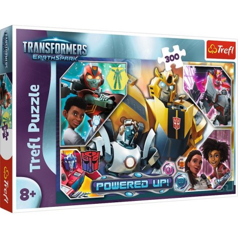 Puzzle 300 elementów W świecie Transformers Trefl