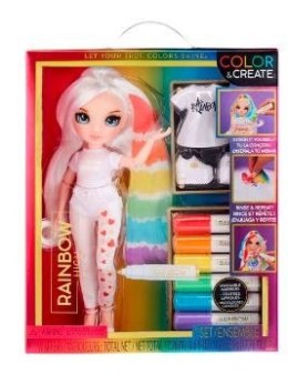 Lalka Rainbow High Color & Create Fashion DIY Mga