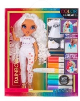 Lalka Rainbow High Color & Create Fashion DIY Mga