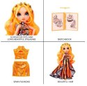 Lalka Rainbow High Fantastic Fashion - ORANGE - Poppy Rowan Mga