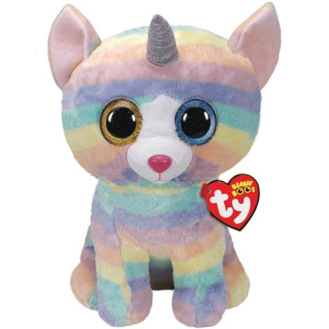 Maskotka TY Beanie Boos Kotek jednorożec Heather 42cm Meteor