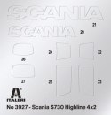 Model plastikowy Scania S730 Highline 4x2 1/24 Italeri
