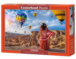 Puzzle 1500 elementów Balony Podziwianie kolorów Castor