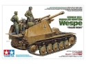 Model plastikowy Haubica Wespe front włoski Tamiya